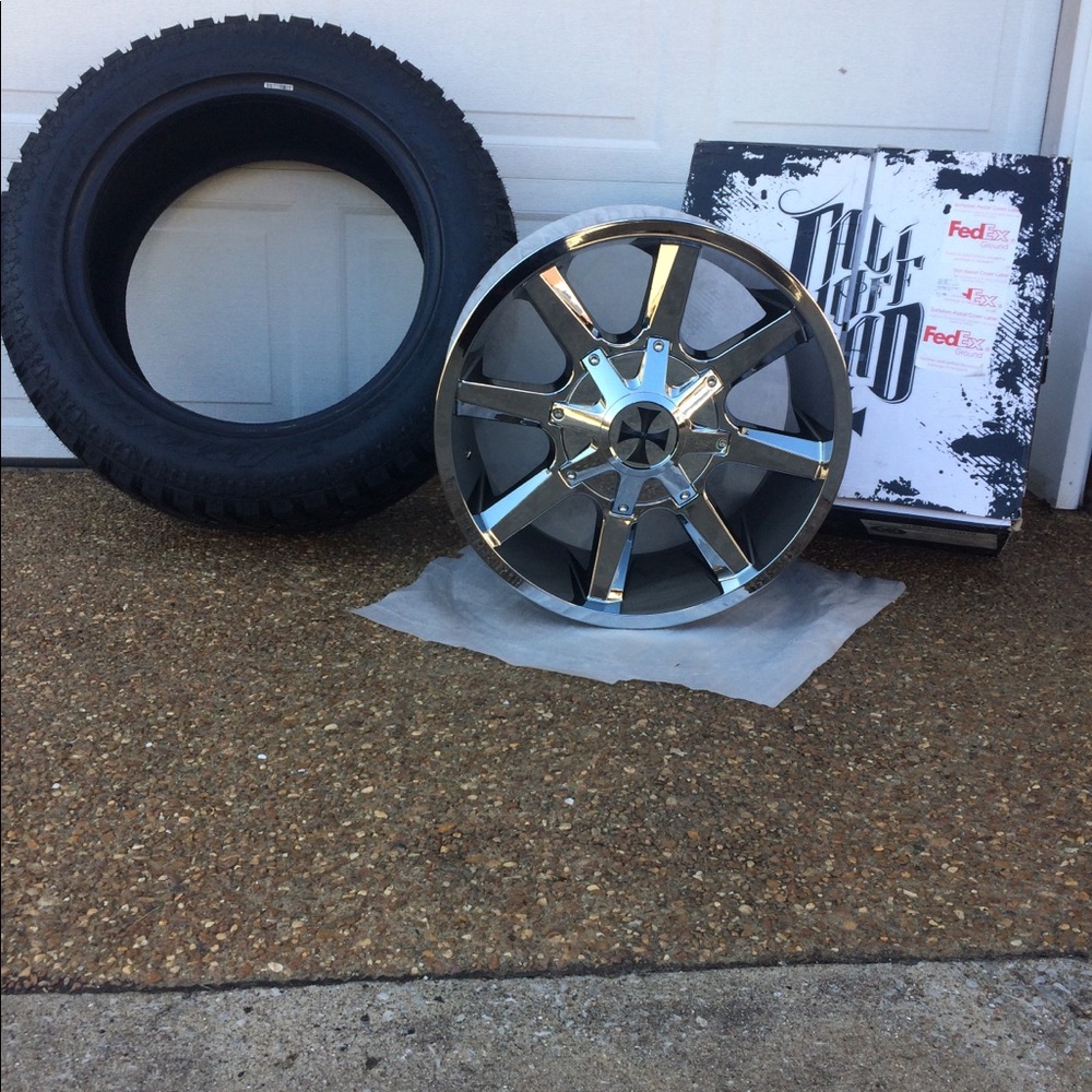 Brand new tires and rims